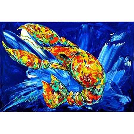 CAROLINES TREASURES Not your Plano Crawfish Fabric Placemat MW1228PLMT